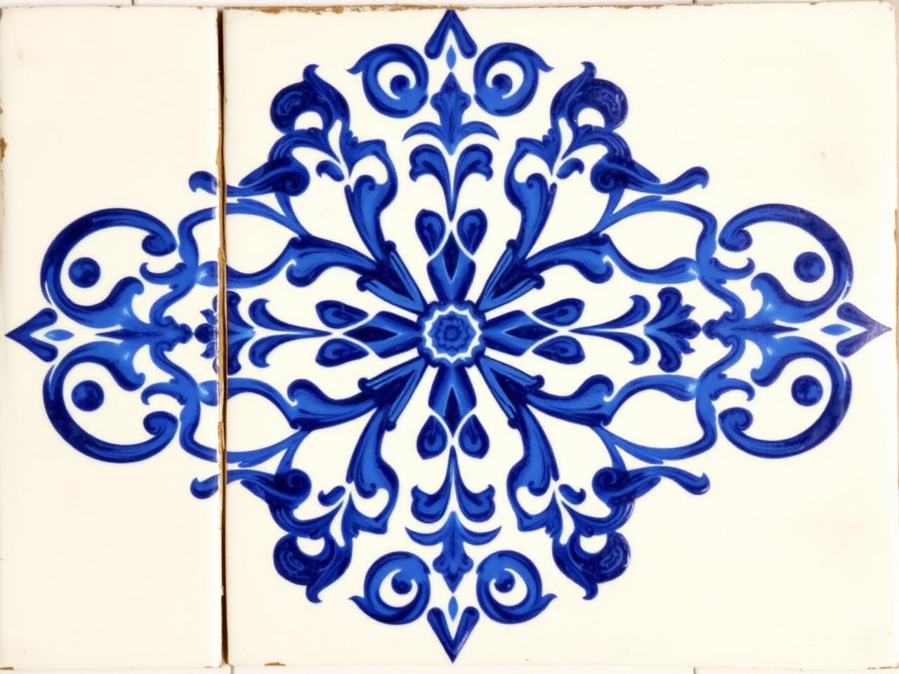 Azulejo Mandala